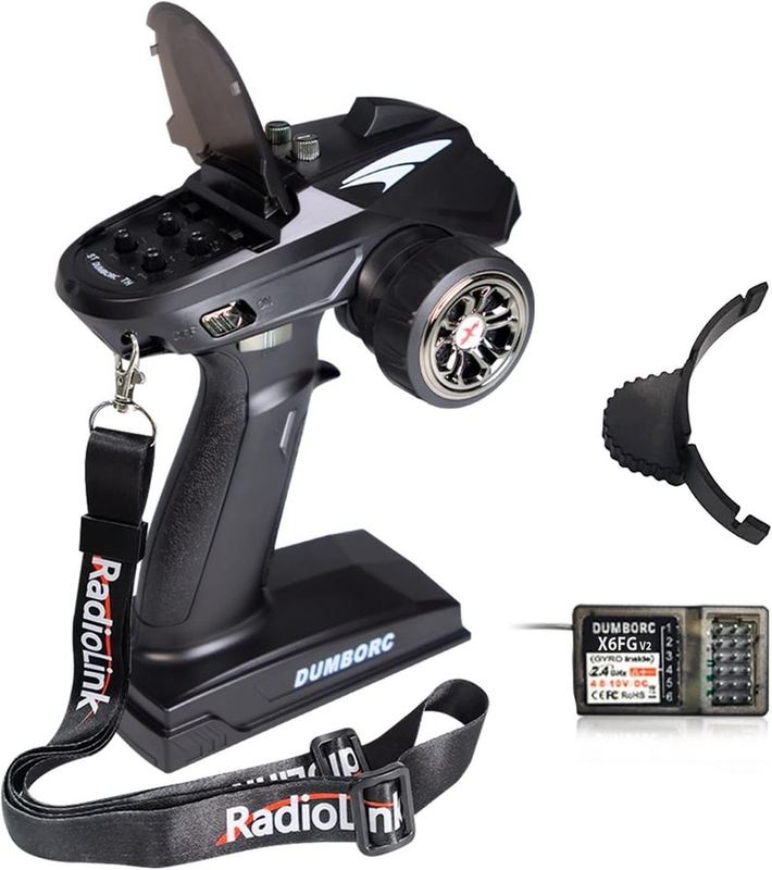 DumboRC X6 6CH Transmitter with X6FG Gyro Receiver (New)