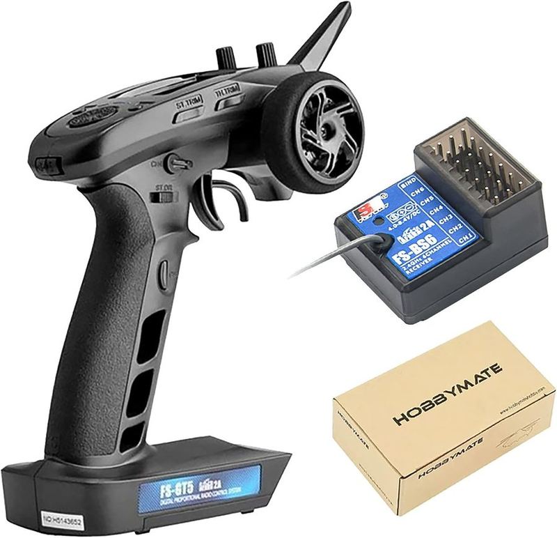 FlySky FS-GT5 Transmitter with BS6 Gyro Receiver (New)