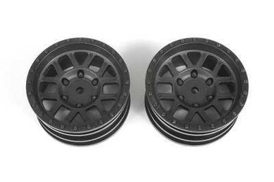 Axial 1.9 Method Mesh Crawler Wheels, Black (2) — AX31415