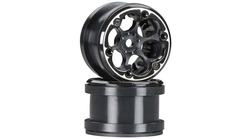 Axial 2.2 VWS Beadlock Wheels (2) for Wraith (AX08061)