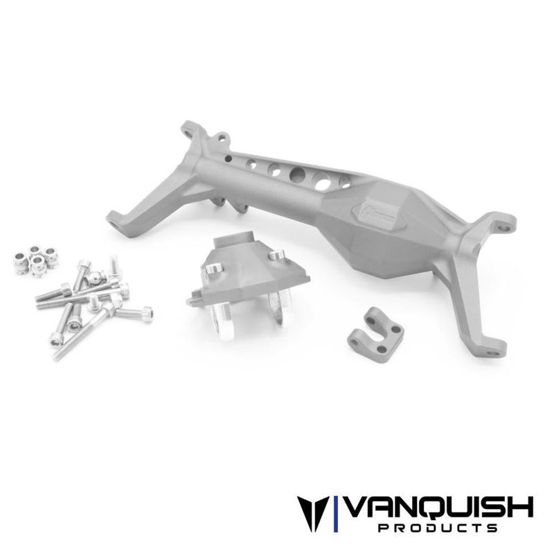 Axial SCX10-III Currie F9 Front Axle Clear Anodized