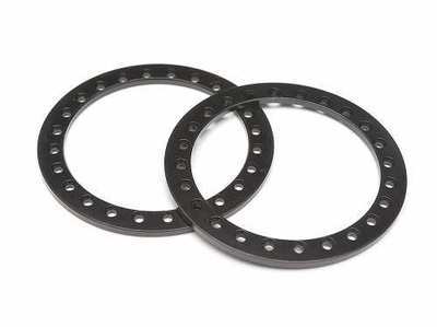 Boom Racing KRAIT 1.9 Aluminum Beadlock Ring (2) — Black