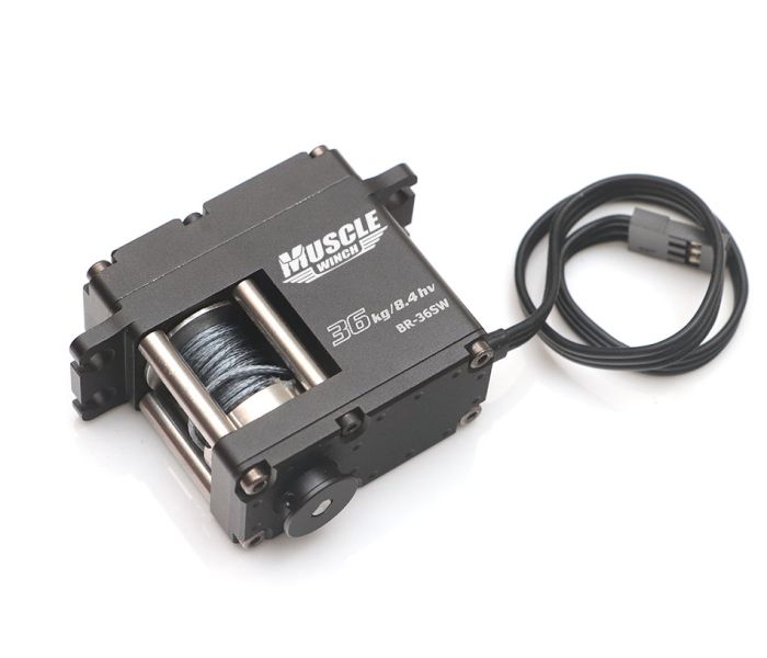 Boom Racing Muscle Winch 500oz Brushless Waterproof Servo Winch