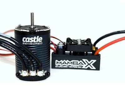 Castle Creations Mamba X + 1406-2200KV Slate Crawler Combo (010-0155-09)