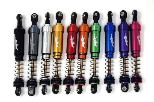 Dlux Short Shocks Premium 92mm (Pair) Unassembled
