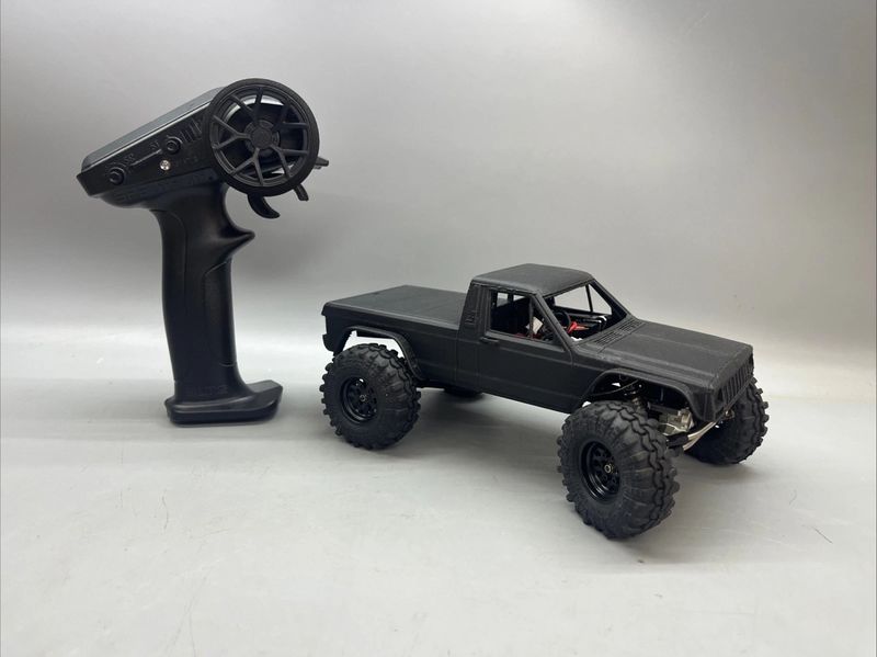 Fully Custom SCX24 — Custom Body & Chassis, MEUS + INJORA Electronics (Used)