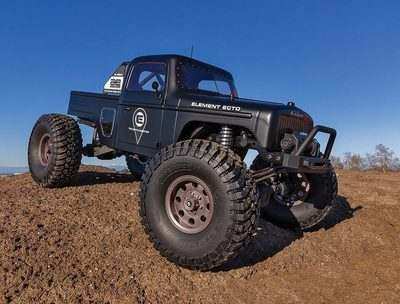 ASC40122 Element RC Enduro Ecto Black Trail Truck 4x4 RTR Rock Crawler