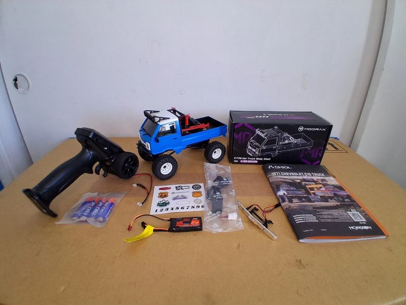 Axial SCX24 Custom Kei Truck RTR 1/24 RC Crawler Spektrum MODRAX (Used)