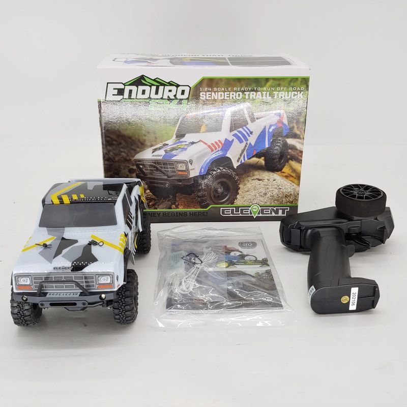 Element Enduro24 Sendero Trail Truck (Black/Yellow) — RTR (Used)