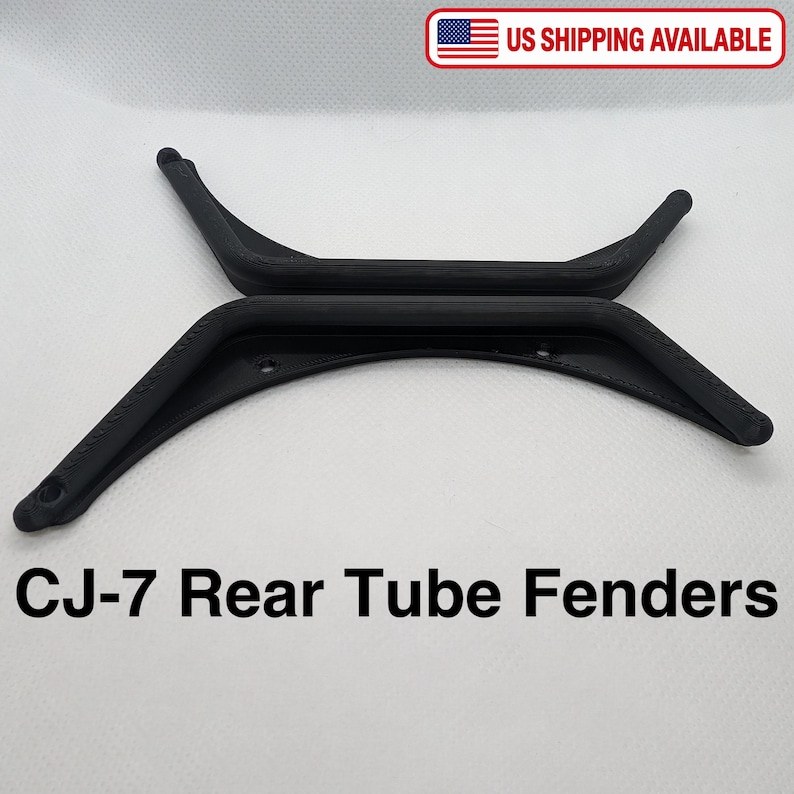 Axial SCX10 III Jeep CJ-7 Rear Tube Fenders — SBI Prints