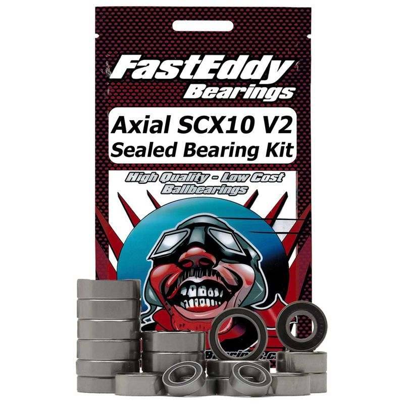 FastEddy TFE4437 Sealed Bearing Kit - Axial SCX10 II V2