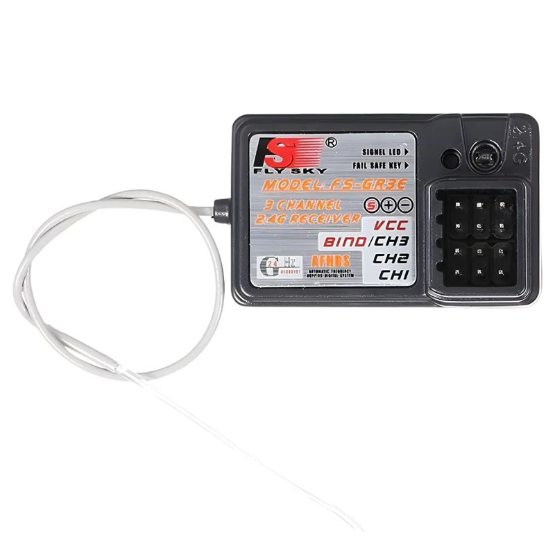 FlySky FS-GR3E 3CH Receiver (2-Pack)