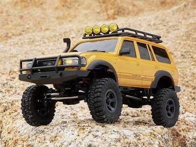 FMS 1:18 FCX18S LC80 Land Cruiser 80 V2 RTR — Yellow