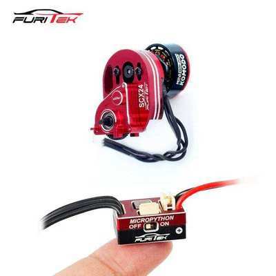 Furitek Crawlmaster Combo for SCX24 (MicroPython ESC + Mini Stellar Trans + Mini Komodo)