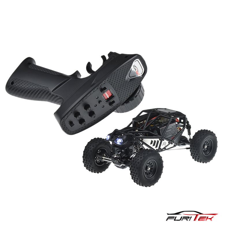 FURITEK FX132 MT ETNA 1/32 Brushless RTR RC Crawler Kit (Black)