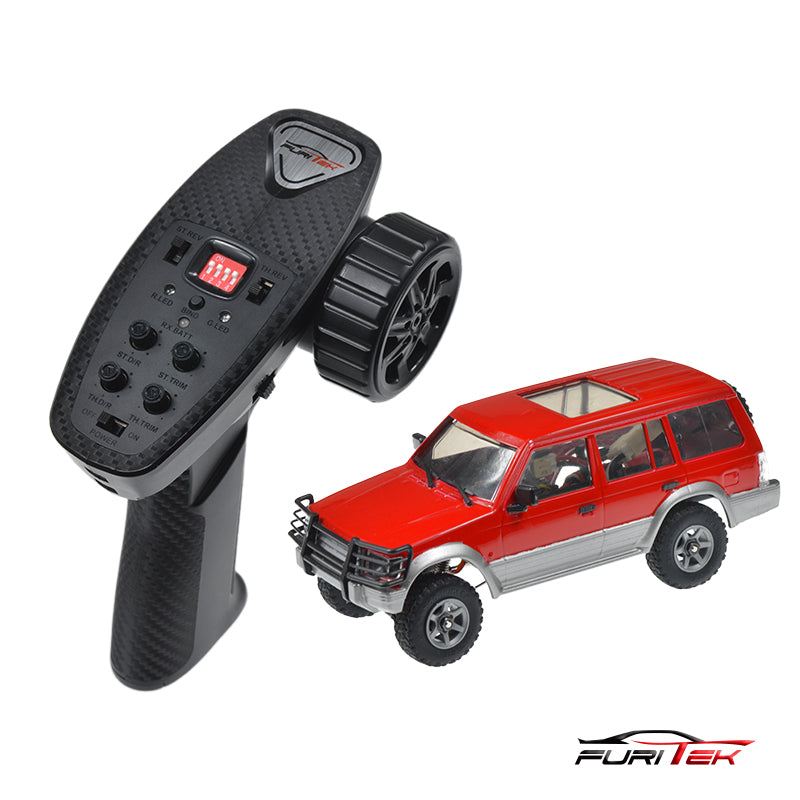 FURITEK FX132 NOMAD 1/32 Brushless RTR RC Crawler Kit (Red)