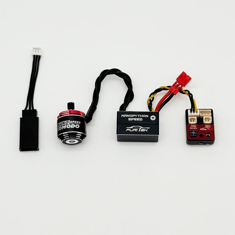 Furitek NanoModo SPEED 2026 Stock TX Plug & Play Control System (ESC + Brushless Motor + RX) for Axial SCX30