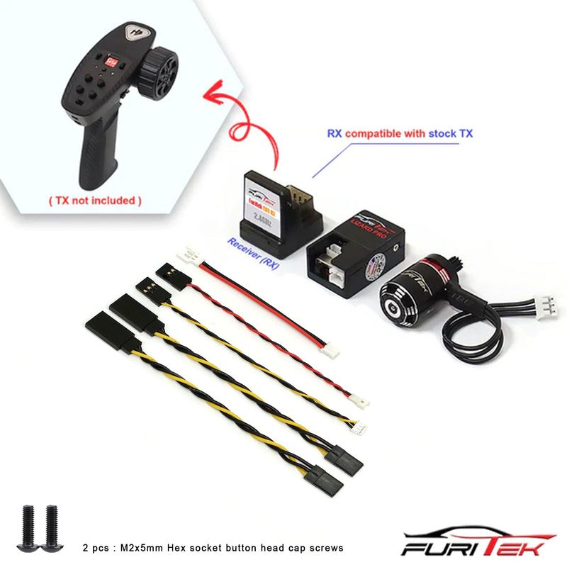 FURITEK STINGER BRUSHLESS POWER SYSTEM WITH RECEIVER FOR Hobby Plus CR18P EVO