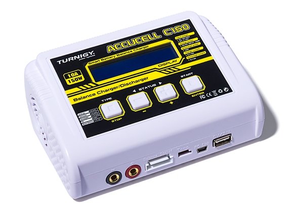 Turnigy Accucell C150 LiHV AC/DC 1-6S 10A 150W Smart Balance Charger (US Plug)
