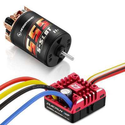 Hobbywing QUICRUN 1080 G2 Brushed ESC + 540 40T Motor Combo (38020350)
