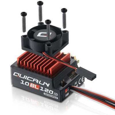 Hobbywing QuicRun 10BL120 Sensored G2 Brushless ESC (2-3S)