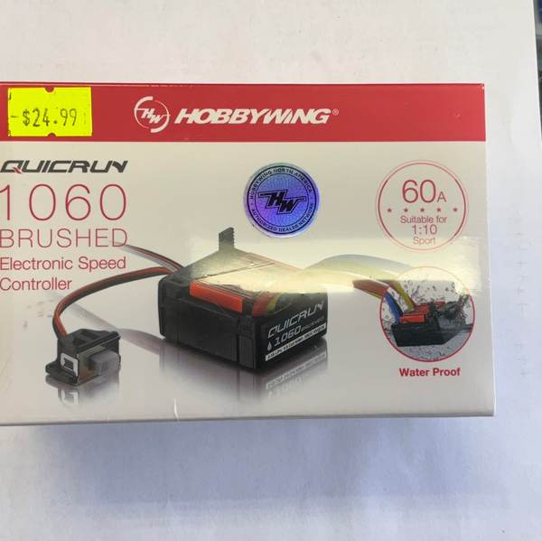Hobbywing QuicRun WP 1060 Brushed ESC (T-Plug)