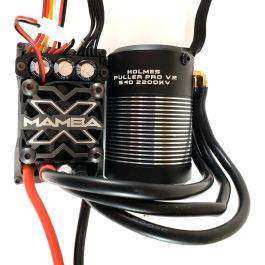 Holmes Hobbies Sensored Brushless Combo Medium — Puller Pro V2 Stubby 1800KV + Copperhead 10