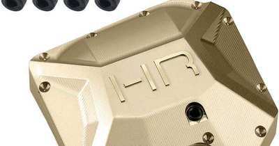 Hot Racing 78g Brass Differential Cover — Traxxas TRX-4