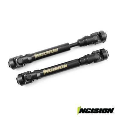Incision Driveshafts for VS4-10, VRD, H10 (IRC00220) - 12.3" WB SCX10 / SCX10 II RTR set, hardened steel