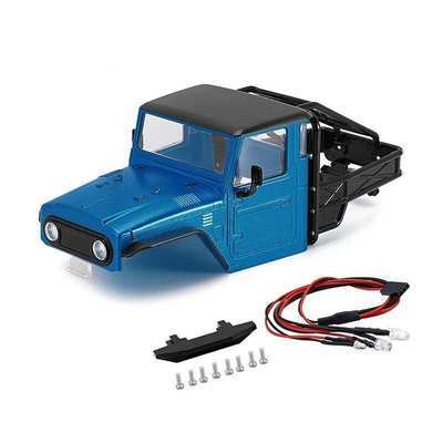 INJORA 1/18 IR40 Rock Crawler Hard Body, Blue, for TRX-4M Defender/Bronco