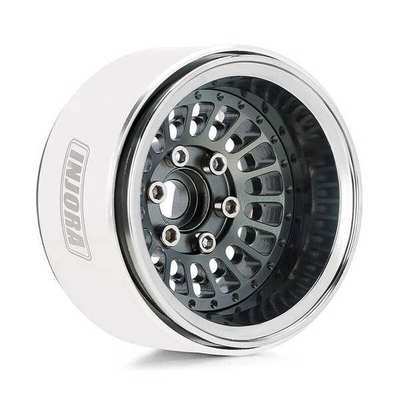 INJORA 1.9" Turbine Aluminum Beadlock Wheels -10mm Offset (4)