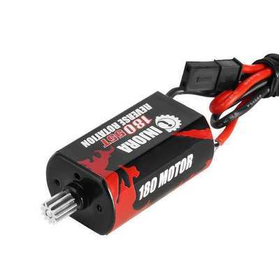 INJORA 180 Brushed 55T Red Motor with Steel Pinion for TRX4M (INM11-55T)