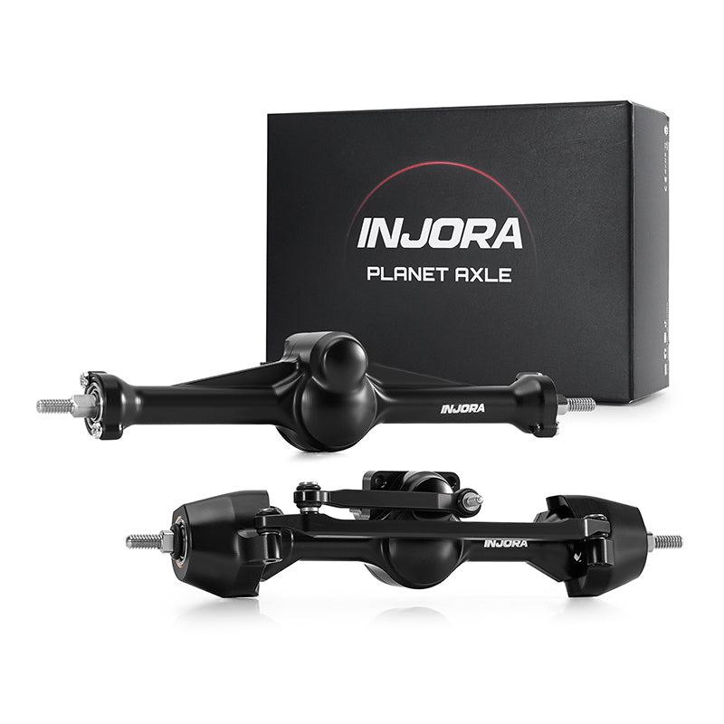 INJORA +4.5mm Planet Axles with Double Joint Shafts for 1/30 SCX30 (Front)
