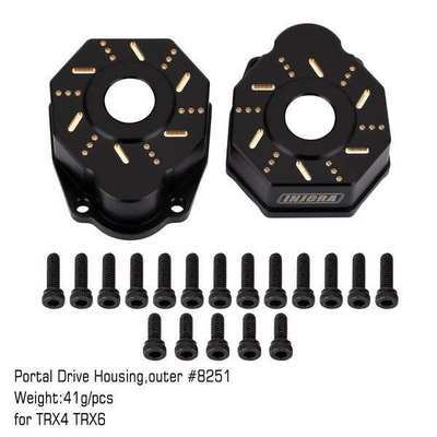 INJORA 49g Brass Portal Housings TRX-4 (2)