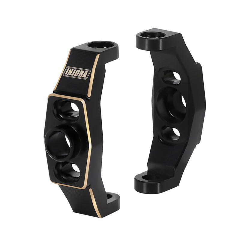 INJORA Brass Adjustable Caster Blocks Clockable C Hub Carriers for 1/18 TRX4M