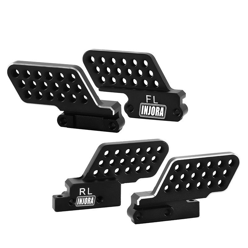 INJORA Aluminum Shock Mounts Towers for 1/18 TRX4M Defender (4M-35)
