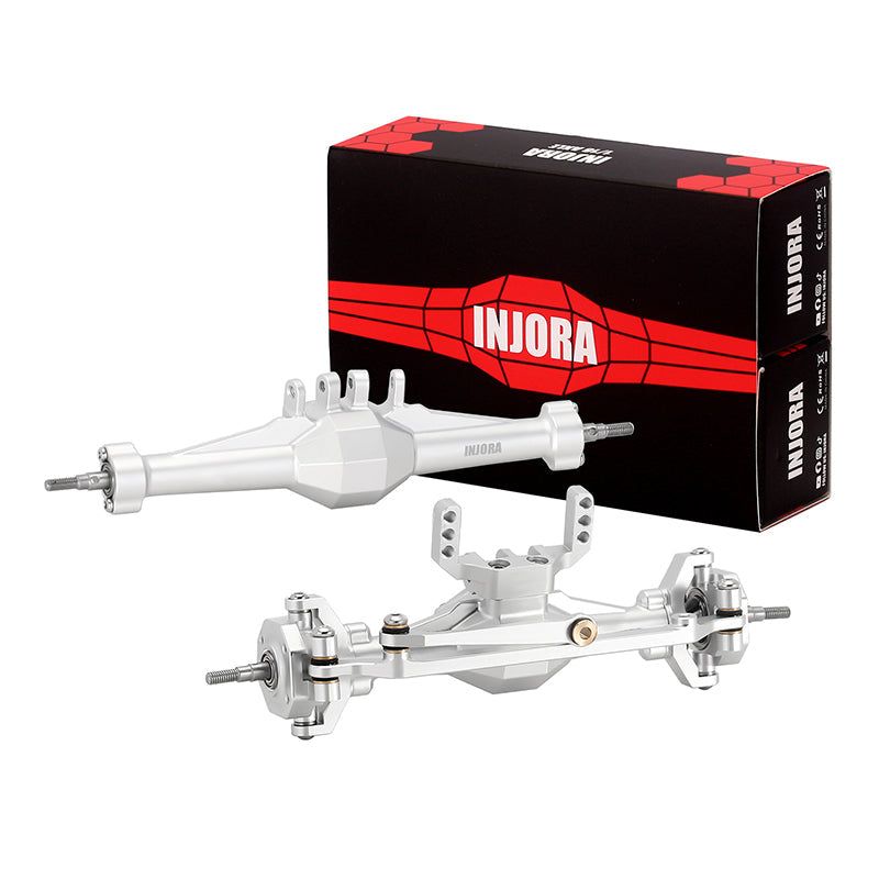 INJORA +4mm Diamond Axles for 1/18 TRX4M