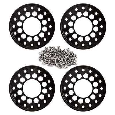 INJORA 4PCS CNC Aluminum Outer Beadlock Rings for 1.0" Wheels