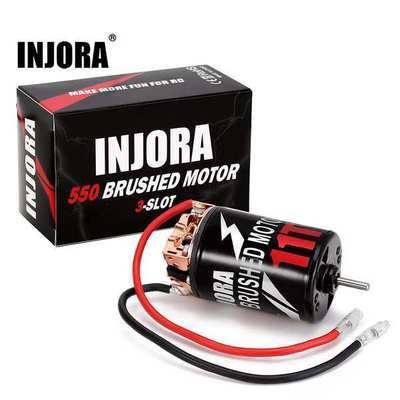 INJORA 550 3-Slot Waterproof Brushed Motor (INM09) — 11T/16T/23T/28T/37T
