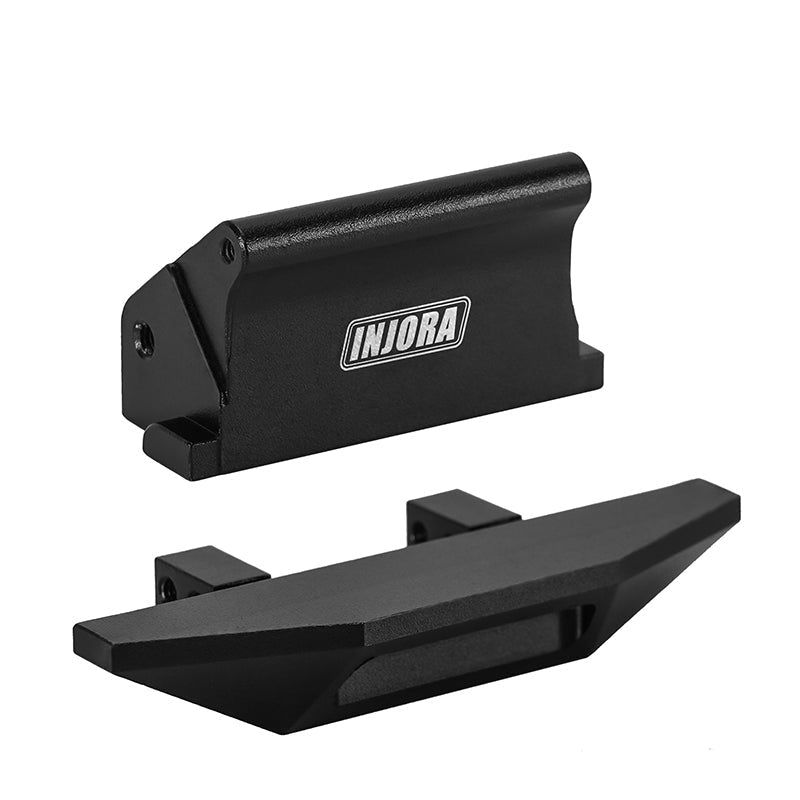 INJORA Aluminum IR40-18 Front Bumper & Rear Mount for 1/18 Redcat Ascent-18 brushed