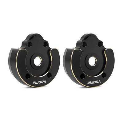INJORA Brass Front Portal Knuckle Covers for 1/10 Redcat Vertex-10 / 10W