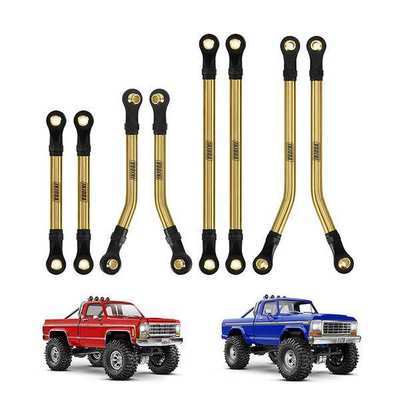 INJORA Brass High Clearance Links TRX4M (8pc)