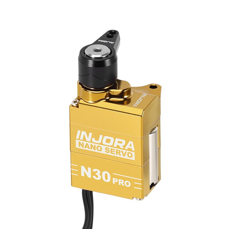 INJORA Brass N30 PRO Nano Servo with Servo Saver for 1/30 SCX30