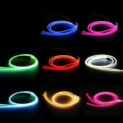 INJORA Flexible Cuttable LED Strip Lights for RC Cars (L42) — 8 colors, 290mm strip, 5-7.4V