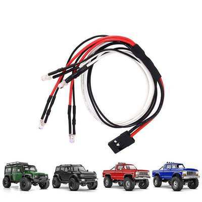 INJORA Headlights & Taillights LED Lights Kit for 1/18 TRX4M (4M-16)