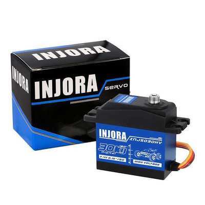 INJORA INJS030HV High Voltage Waterproof 30KG Digital Servo for 1/10 RC Car