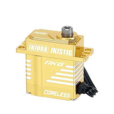INJORA INJS11GD 11KG Waterproof High Voltage Coreless Servo for 1/24 1/18 RC Crawler