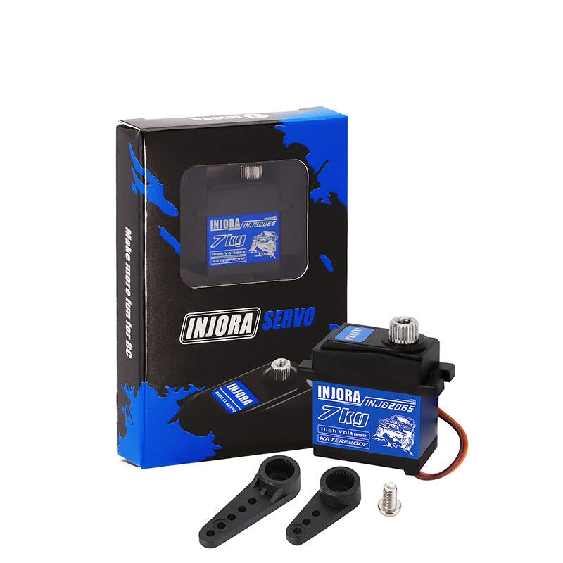 INJORA INJS2065 7KG High Voltage Waterproof Metal Gear 2065 Digital Micro Servo