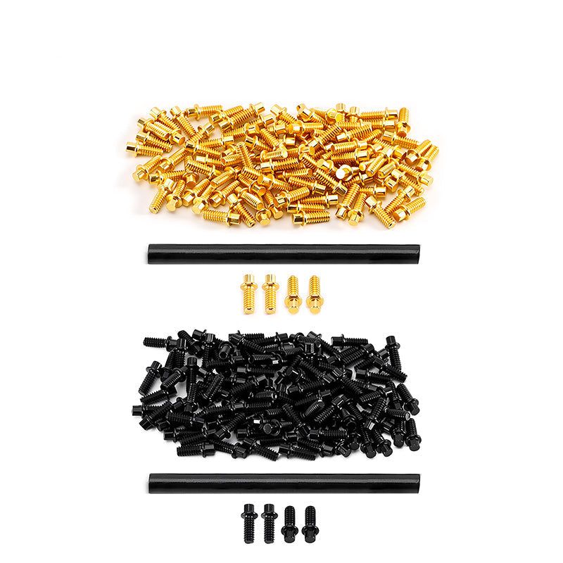 INJORA M1.6 12.9 Grade Beadlock Screws for 1.3" Wheels (100pcs, WH-21)