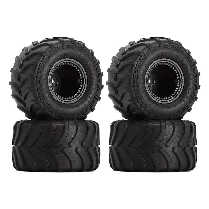 INJORA 70*38mm Monster Truck Wheel Set for Micro Crawlers (MT1012)
